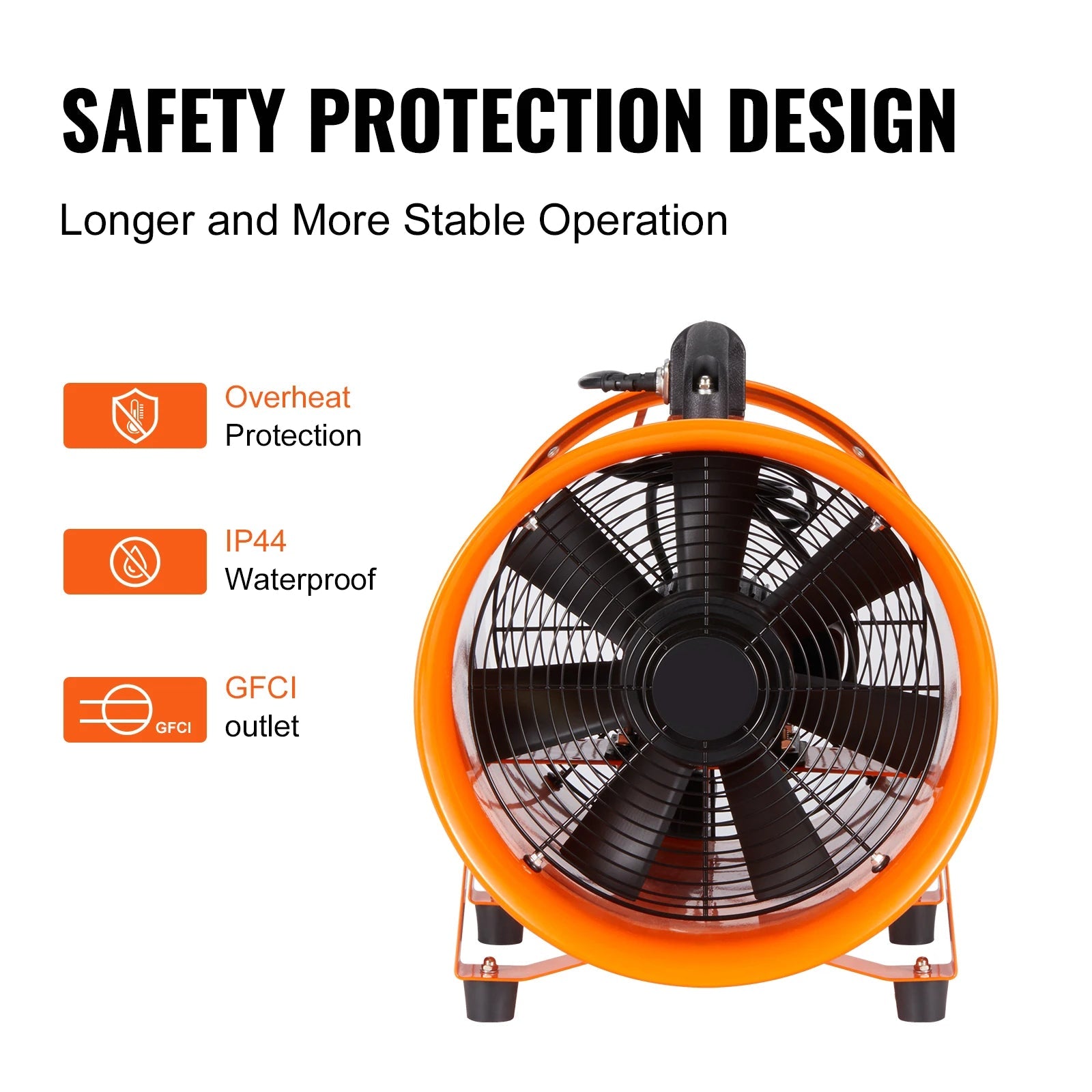 Industrial Exhaust Fan 10/12 inch Ventilation Fan Ventilator
