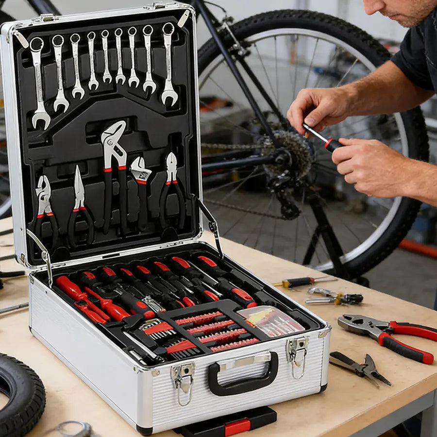 899 Piece Tool Set Portable Metal Tool Case